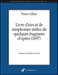 Livre d'airs et de simphonies melez de quelques fragmens d'opera (1697) Study Scores sheet music cover